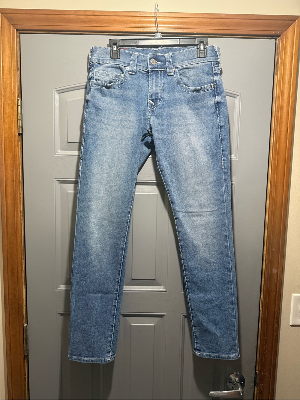 True Religion Rocco straight leg skinny Jeans-men 29x30 (women 6-8 equivalent)